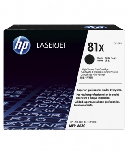 HP 81X LaserJet Toner Cartridge, black (CF281X)